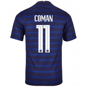 Fußballtrikots Frankreich Kingsley Coman 11 EURO 2020 Kurzarm Heimtrikotsatz kaufen